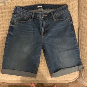 Old navy Bermuda jean shirt